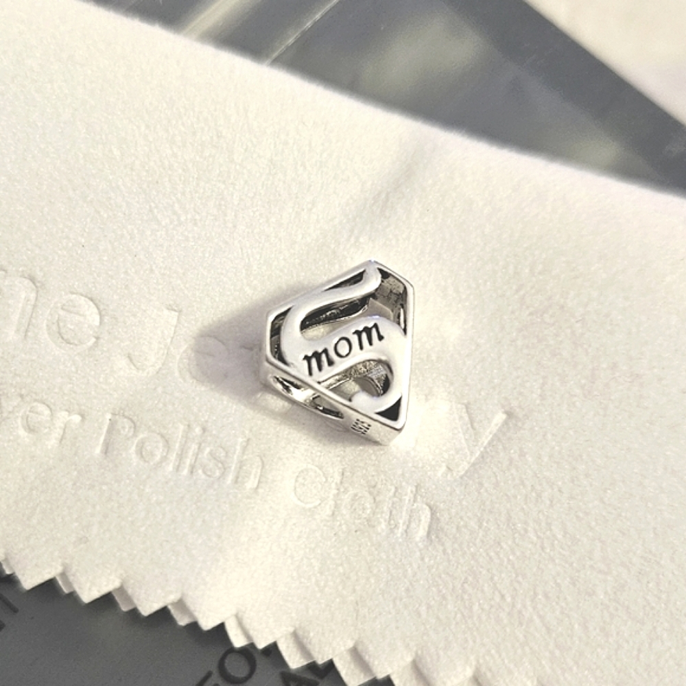 Pandora Style S925 Sterling "Super Mom" Charm